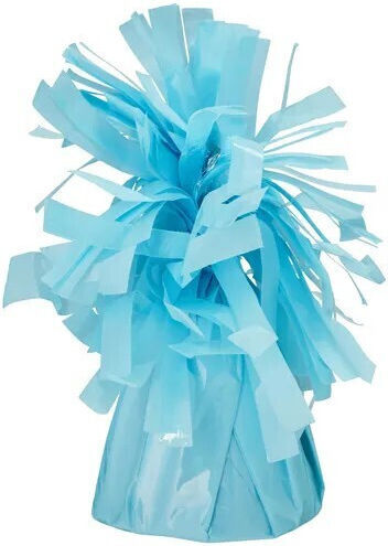 Foil Light Blue Balloon Weight 1 Pack 4 Pieces