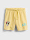 Kids' Shorts/Bermudas Fabric Yellow, Pale Banana