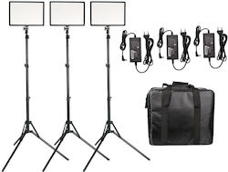 Visico Photography & Video Lighting Kit 3 Lights 50W With Tripod Visico Photography & Video Lighting Kit 3 Lights 50W With Tripod