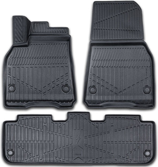 Set Covorașe Față și Spate 2buc din Furtun pentru Ford Margine Tesla Modelul Y 2020 Negre