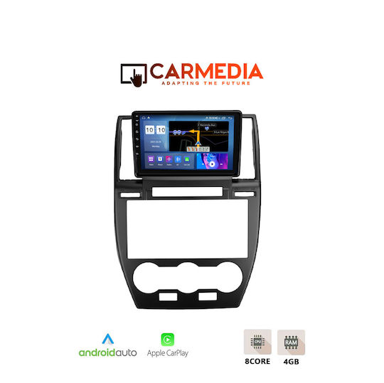 Carmedia Car Audio System for Land Rover Freelander 2006-2014 (Bluetooth/USB/WiFi/GPS/Apple-Carplay/Android-Auto) with Touch Screen 9"