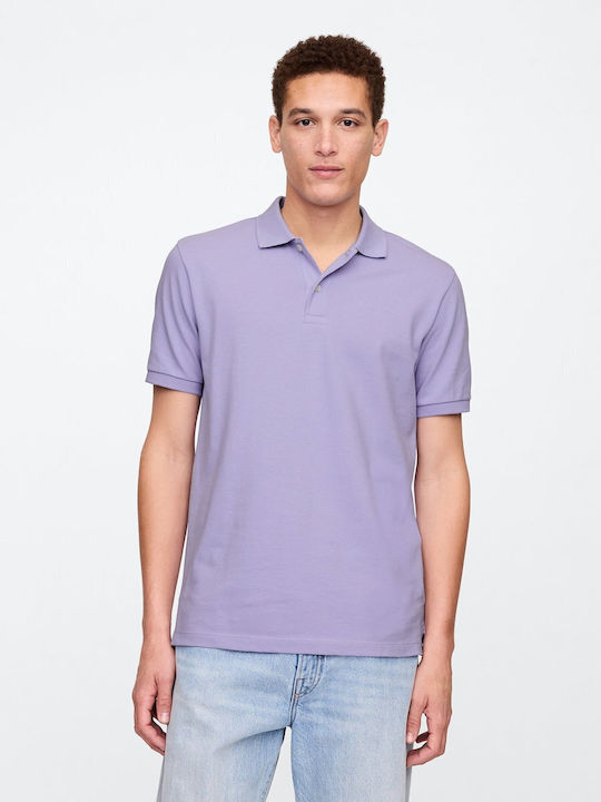 GAP Polo Bluză cu mânecă scurtă Purple