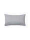 Silk Fashion Decorative Pillow Case Α802 Light Grey 30x50cm.