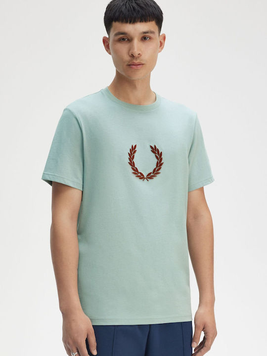 Fred Perry T-shirt Silver Blue