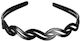 Stirnband Haare Schwarz Nr.2231