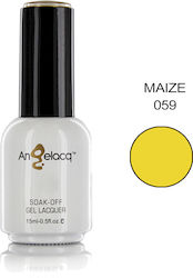 Angelacq Ημιμόνιμο Βερνίκι Νυχιών Maize 059 15ml