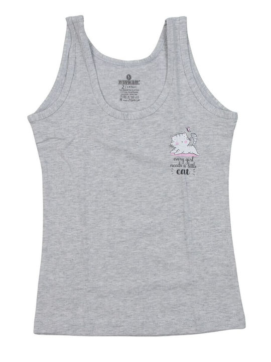 Baykar Kids' Undershirt Tank Top Gray