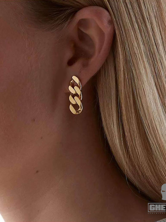 Trend Haus Earrings made of Steel Gold Plated