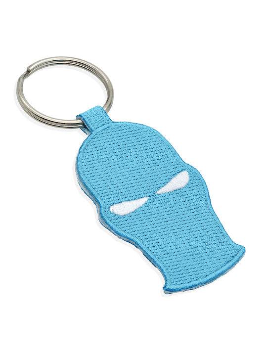 Ghetto Blue Miami Mask Brand Logo Key Ring Limited