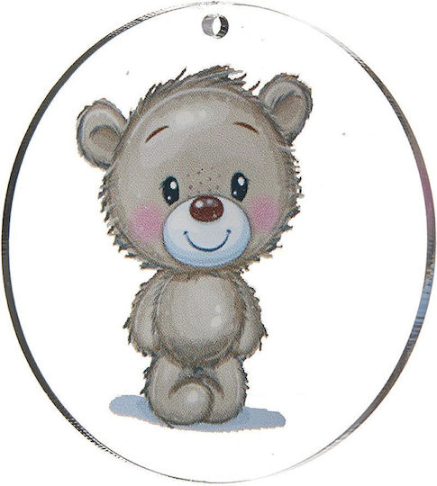 Plexi Bedrucktes Teddybär 5cm K593