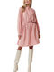 Summer Mini Dress for Wedding / Christening Medium Coral