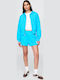 Women's Terry Shorts Bright Blue