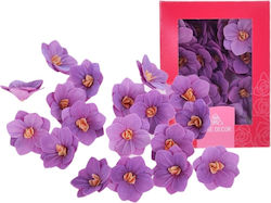 Rose Decor Декоративни Цветни Листенца Лилав