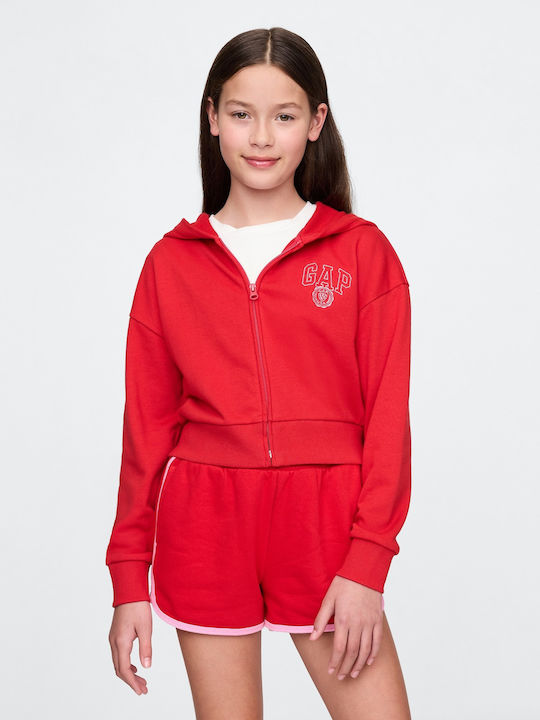 GAP Cropped Women's Sweatshirt Jacket Hooded To...