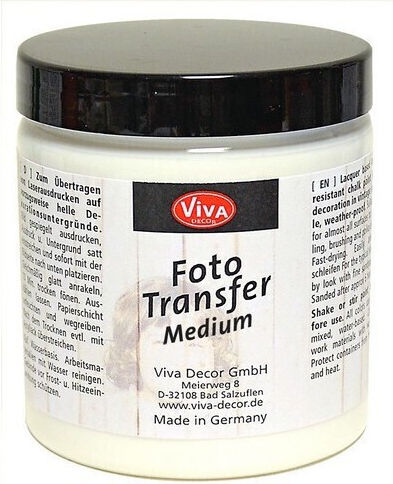 Photo-transfer Medium 250 Ml Transparent Viva Décor