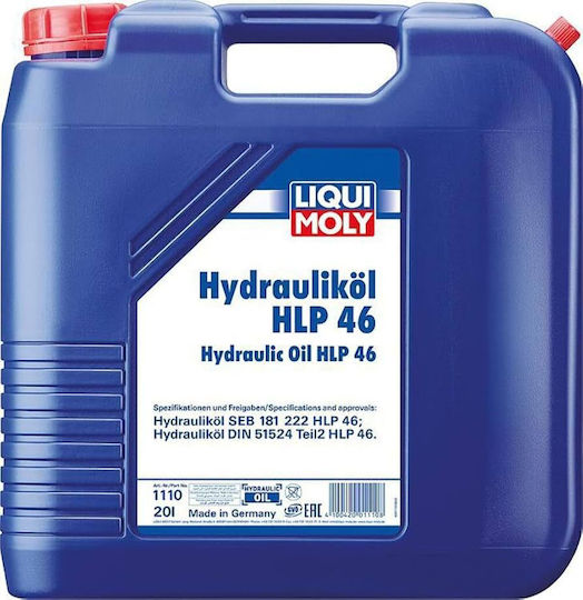 Liqui Moly Hlp 46 Βαλβολίνη Αυτοκινήτου για Υδραυλικό Τιμόνι 20lt