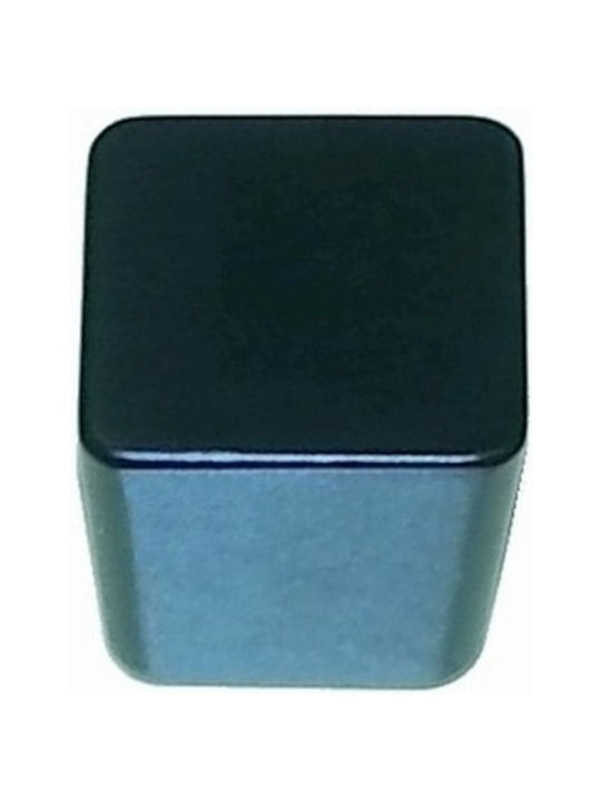 Πόμολο Κύβος Μαύρο Ματ 25mm Estamp 8151/032