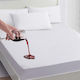 Kotonia Home Schutzauflage Einzel Wasserdicht Weiß 90x200+35cm