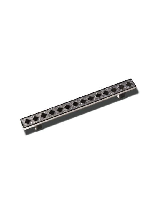 Handle Fonderia Artistica Lancini Square Chrome & Smalto 128mm 240-1512938102
