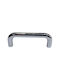 Italian Furniture Handle Eureka 11549-096-ino Chrome Glossy Size 9.6cm