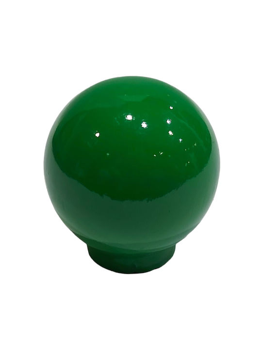 Buton Italian Pentru Mobilier Eureka 11712-000-pla1 Verde Plastic Ø30