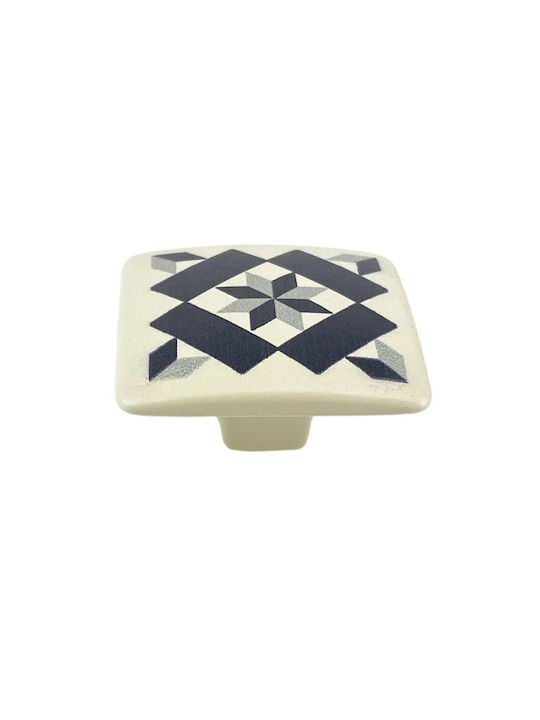 Furniture Knob Rei E 704 Beige Black Grey Ø38mm