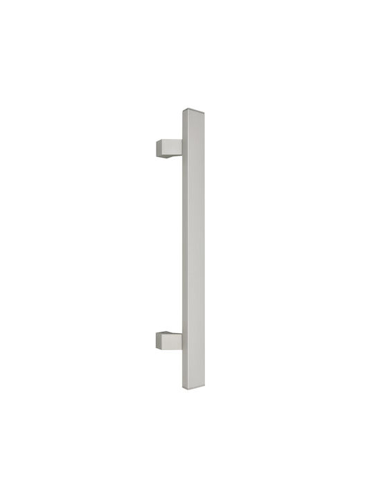 Front Door Handle Best 13c Slanted Anodized Aluminium Total Length 1400mm