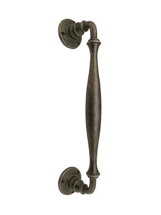 Türgriff Vordertür Linea Cali Tosca Gebürsteter Eisen Gesamtlänge 270mm