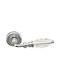 Door Handles Rosette Linea Cali Diamante Chrome Swarovski Crystal Right Cylinder Security