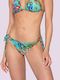 Bikini Bottoms Turquoise Slip