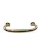 Italienischer Messing-Türgriff Valli&valli 4915-oro1 Gold Hochglanz Größe 17,0cm