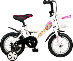 GoKidy 12 Inch Kids' Bicycle BMX White