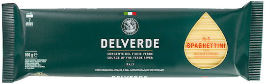 Spaghettini 500g Σπαγγετίνι Vegan & Non-gmo & Ifs & Spring Water & Bronze Drawn & Slow Drying
