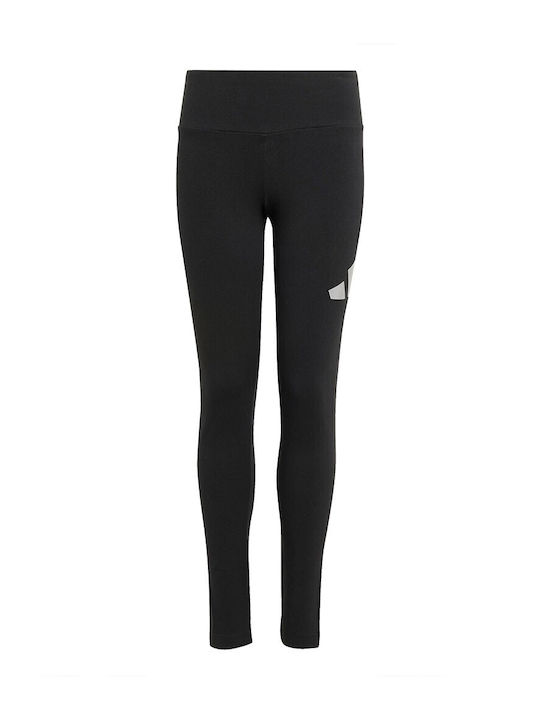 Kinder Leggings Sport Lang Schwarz Glam