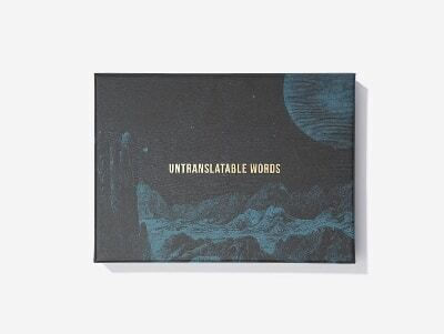 Untranslatable Words The School Of Life The School Of Life Press