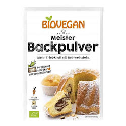 Βιολογικό Μπέικιν Πάουντερ 3x17gr Biovegan