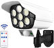 ACP Camera de supraveghere falsă tip Bullet Camere de supraveghere simulare cu iluminare LED Alb