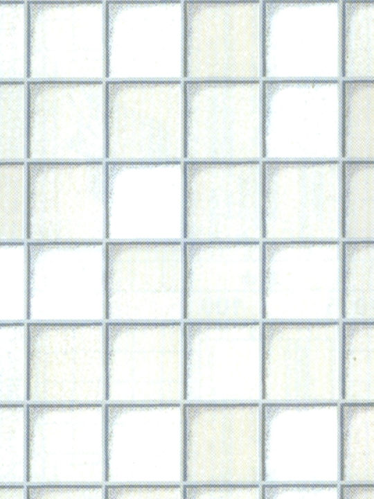 Self-Adhesive Leaf Tiles Toscana White Suitable Wall 45 Cm X 200 Cm