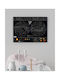 Poster Uränios Chártis Star Map Sky Maße 80x60 cm Mygreekgames