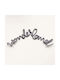 Wonderland Wire Decoration Wonderland Wall Decor Pink Brown Mustard Gray