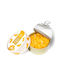 Aromatic Candle Peeled Tangerines 10x10x5.5cm Hand Plant-Based Candle