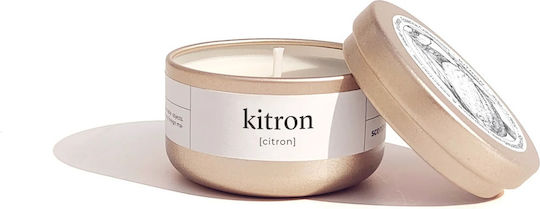 Helessence Kitron Свещ За Пътуване Ароматни Ноти Цитрон Бергамот Петигрен 50 Гр