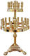 Brass Manuel Candlestick 25 Pieces 35 x 21cm
