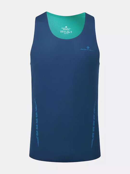Bluse Dark Navy/deep Laguna Green