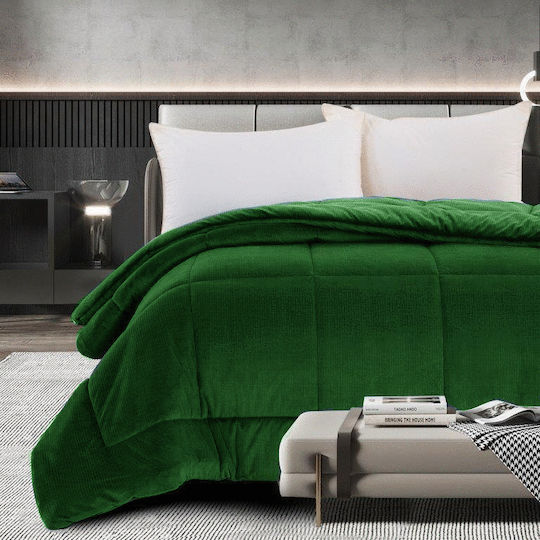 Κουβερτοπαπλωμα Μονο Sidi Home Πρασινο 160x220