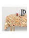 Fleckabweisende Tischdecke Spanien Baguette 201 140x140