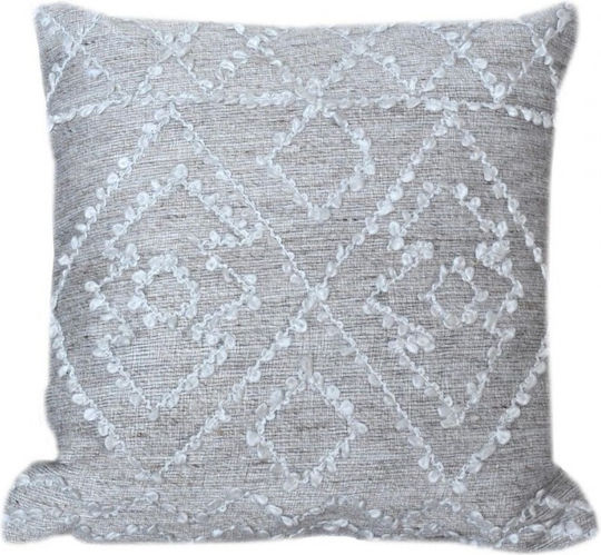 Μαξιλαρι Orto Silver 45x45 55% Βισκοζι 45% Μαλλι