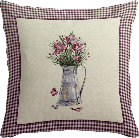 Vassiliadis Nice Double-sided Throw Pillow 56x56cm