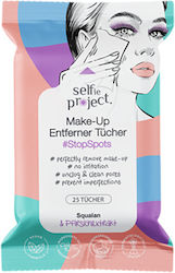 Selfie Project Make-up Entferner Tücher Make-up Entferner 25Stück Selfie Project Make-up Entferner Tücher Make-up Entferner 25Stück