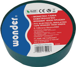 Wonder Insulation Tape 19mm x 20m Green